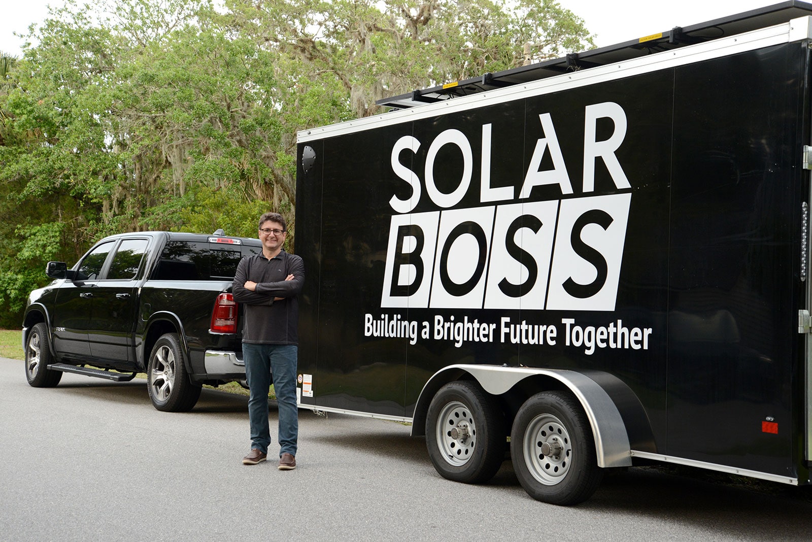 Solar Boss Trailer Truck